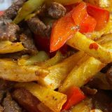 Фри с мясом