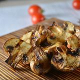 Шампиньоны на мангале