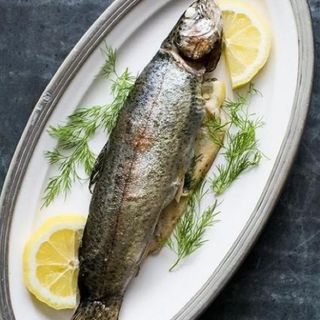 Форель на гриле 