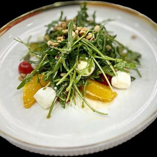 Мини моцарелла с апельсином