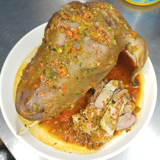 Койдын басы с красным соусом