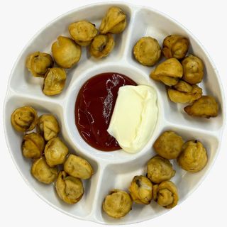 жареные пельмени