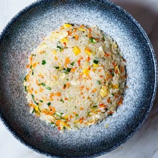 Жареный Рис с овощами 