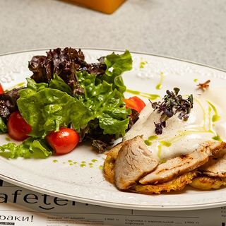 Картофельные драники с индейкой (400г)