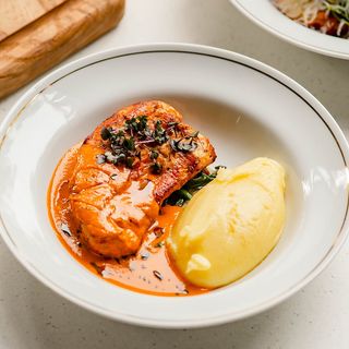 Стейк из индейки с соусом Том ям (400г)