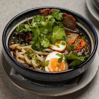 Рамен с грудинкой