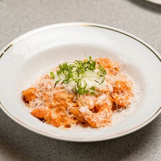 Паста с креветками