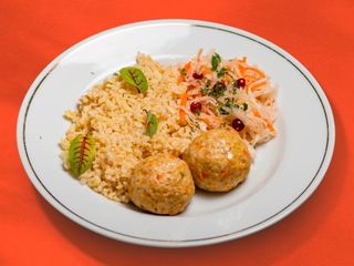 Тефтели из индейки с булгуром