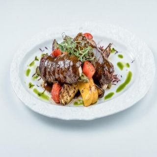 Мясные рулетики со спаржей