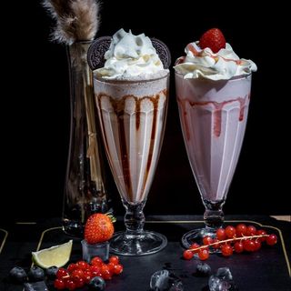 Милкшейк клубника