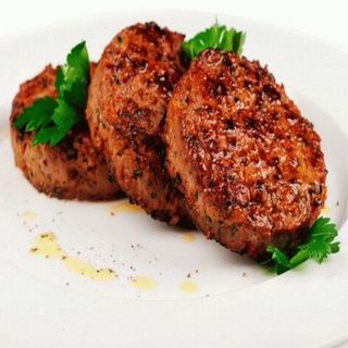 Биточки из говядины с рисом