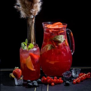 Клубника лайм мята