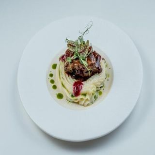 Медальоны с нежным пюре