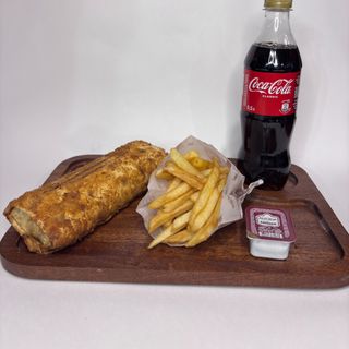 Комбо Жареный донер