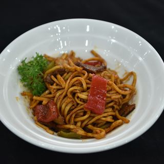 Цомян жареный лагман