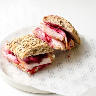 Панини с семечками с курочкой 