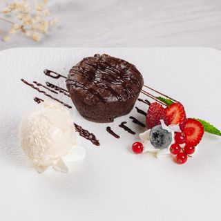 Шоколадный фондан