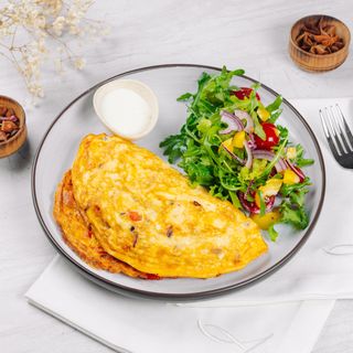 Омлет с овощами