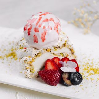 Меренговый рулет 