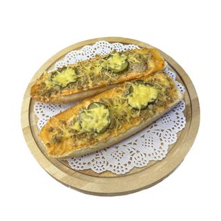 Горячий бутерброд с фаршем (1шт)