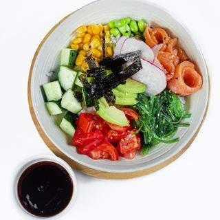 Боул с семгой