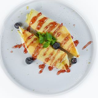 Блинчики с творогом