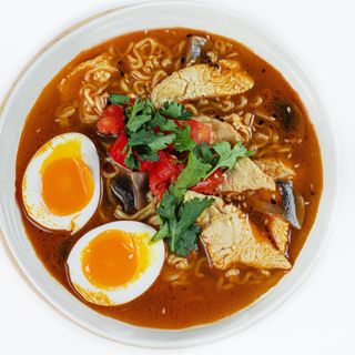 Рамен с курицей