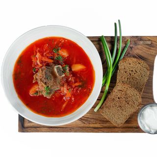 Борщ с говядиной