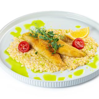 Филе судака с птимптимом