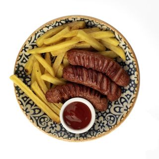 Сосиски с фри(300г)