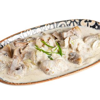 Судак в сливочном соусе