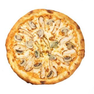 Пицца с курицей и грибами(500г)