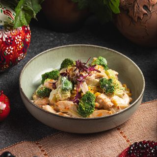 Филе курицы с брокколи