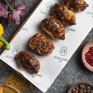 Шашлык печень в оболочке