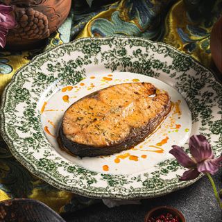 Стейк из лосося