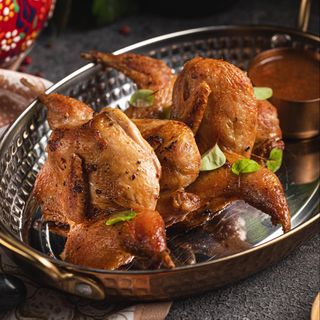 Запеченные перепелки