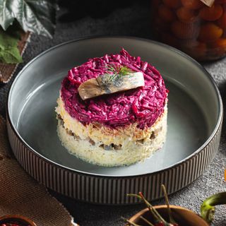 Салат сельдь под шубой