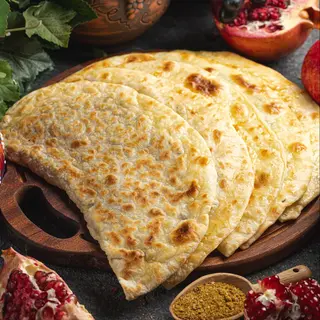 Кутабы с сыром и зеленью
