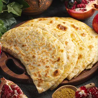 Кутабы с грибами