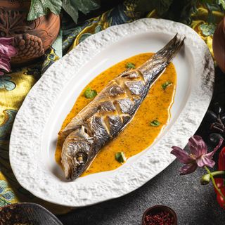 Сибас запечённый