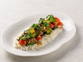 Мясо с овощами