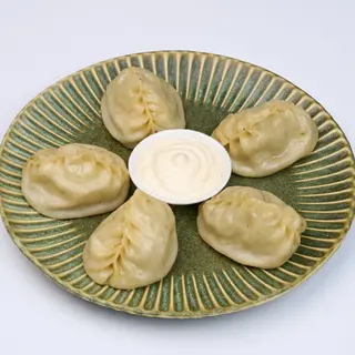 Манты с мясом и тыквой (5 шт) (350 г)