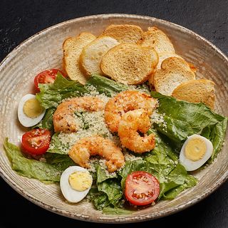 цезарь с креветкой