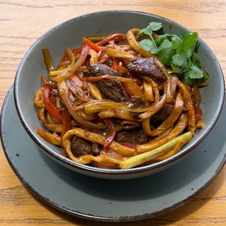 Жареный лагман