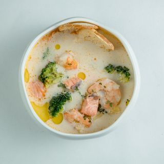 Суп с семгой (400г)