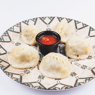 манты с тыквой