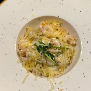 Фетучиний с курицей