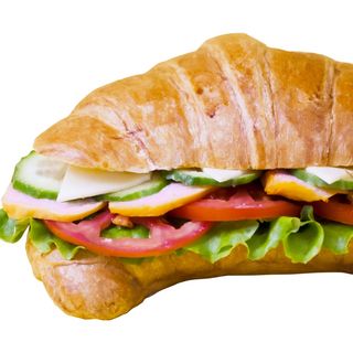 Круассан с индейкой