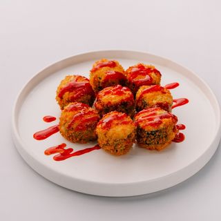 Ролл Том Ям темпура с лососем