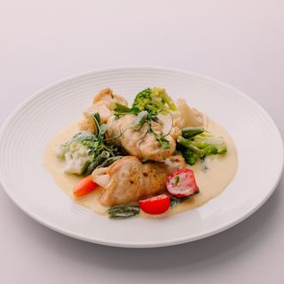 Куриные рулетики со шпинатом